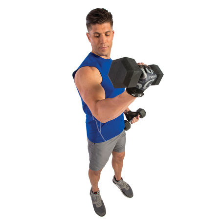 Gofit Men’s Premium Leather Elite Trainer Gloves (Medium) GF-MLG-M/CAM